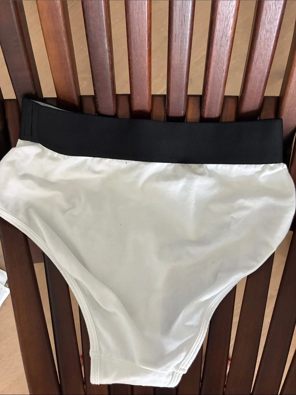 Dolce & Gabbana White Briefs with Black Logo Waistband